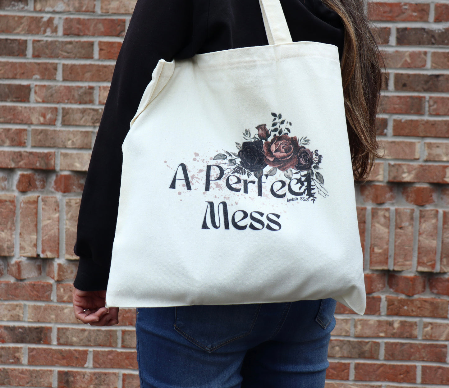 A Perfect Mess Canvas Bag