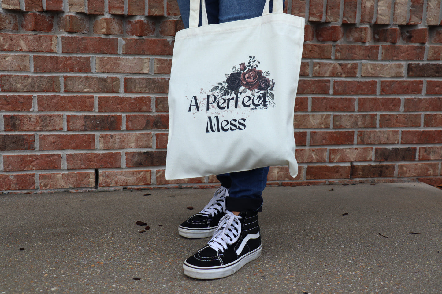 A Perfect Mess Canvas Bag