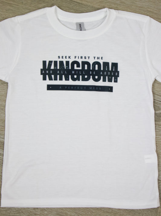 Youth:  Seek first the Kingdom Tee