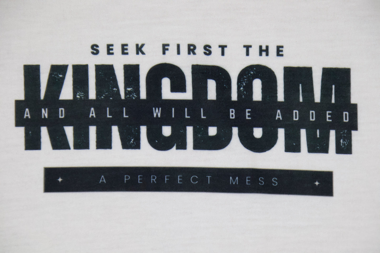 Youth:  Seek first the Kingdom Tee